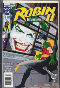 Robin II: The Joker's Wild! #3 Newstand Cover (1991)