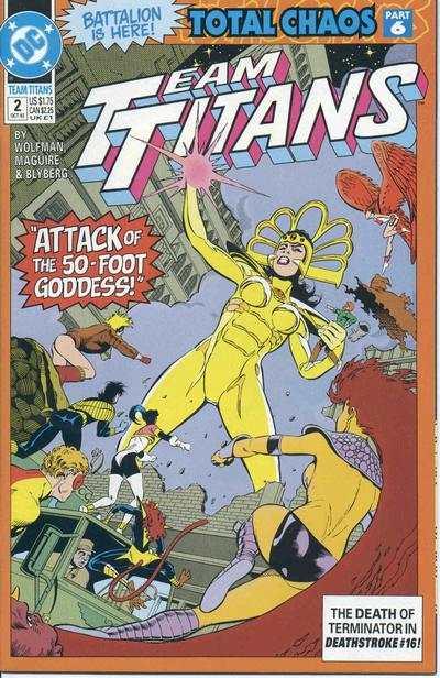 Team Titans #2, NM- (Stock photo)