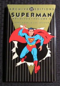 1991 SUPERMAN DC Archives Volume #3 HC/DJ NM-/VF 1st Printing / Siegle & Shuster