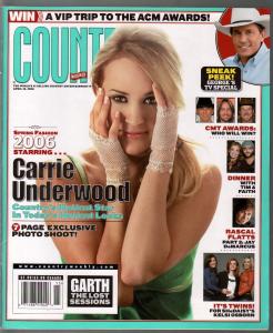 Country Weekly  4/10/2006-Carrie Underwood-Rascal Flatts-George Strait-VG