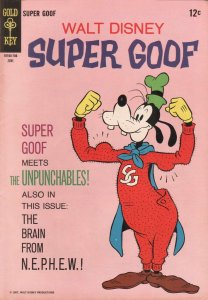 Super Goof (Walt Disney ) #7 FAIR ; Gold Key | low grade comic June 1969 Goofy