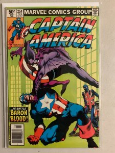 Captain America #254 ns final app 1st Union Jack, 2nd app 3rd Union Jack (1981)