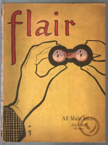 Flair #6 7/1950-Cowles-All Male Issue-Gary Cooper-Jim Thorpe-VG