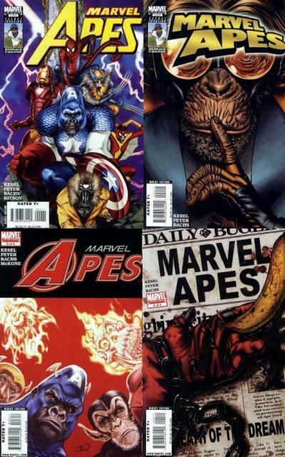 MARVEL APES (2008) 1-4