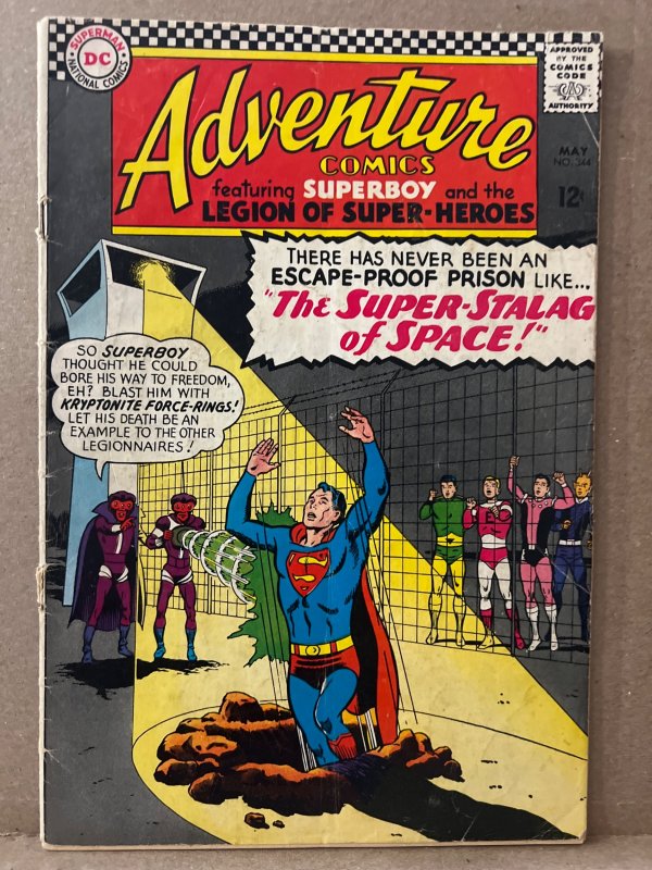 Adventure Comics #344 (1966) GD-