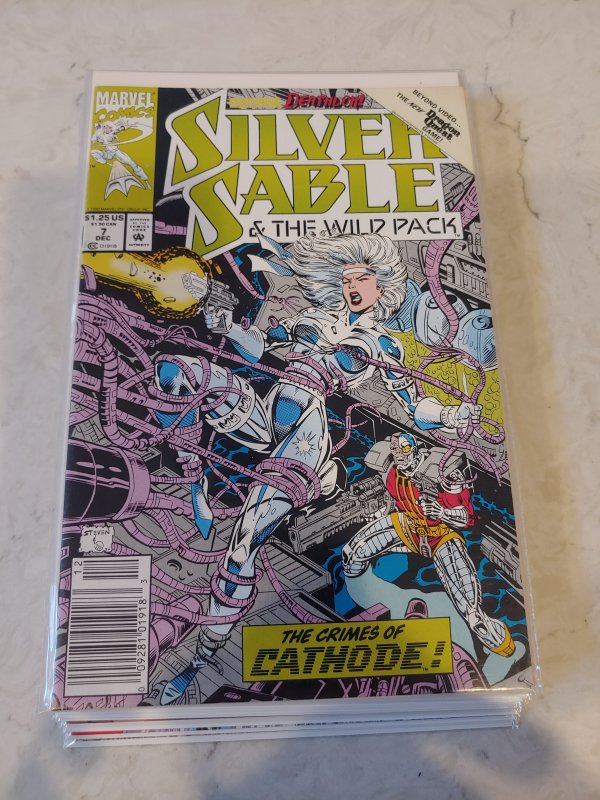 Silver Sable and the Wild Pack #7 (1992)