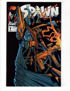 Spawn #7 (1993) VF/NM Todd McFarlane IMAGE COMICS  / ID#537