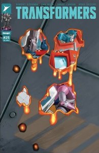 Transformers #25 Cover K Eric Canete Foil Die Cut Var