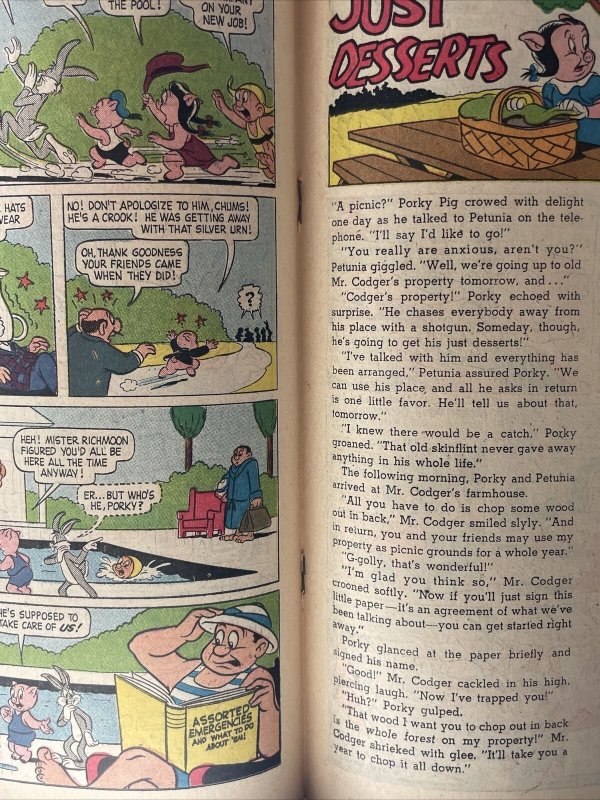 Looney Tunes #213 1959 Dell 
