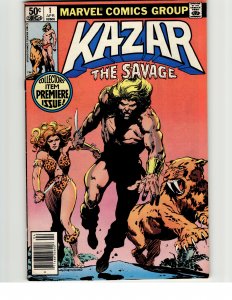 Ka-Zar the Savage #1 (1981) Ka-Zar