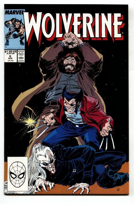 Wolverine #7-VF/NM-Marvel Comic Book-1989