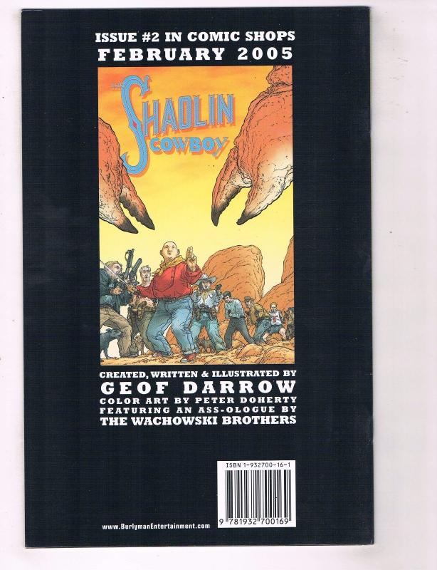 Doc Frankenstein # 2 VF Burlyman Entertainment Comic Book Wachowski Skroce J62