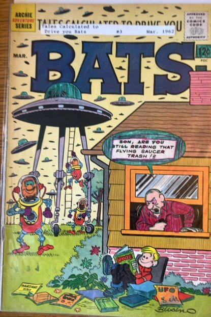 Tales Calculated To Drive You Bats #3 (1962)  