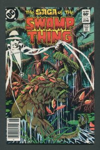 Swamp Thing #14 (2nd Series)  7.0 FN/VFN  Newsstand  June 1983