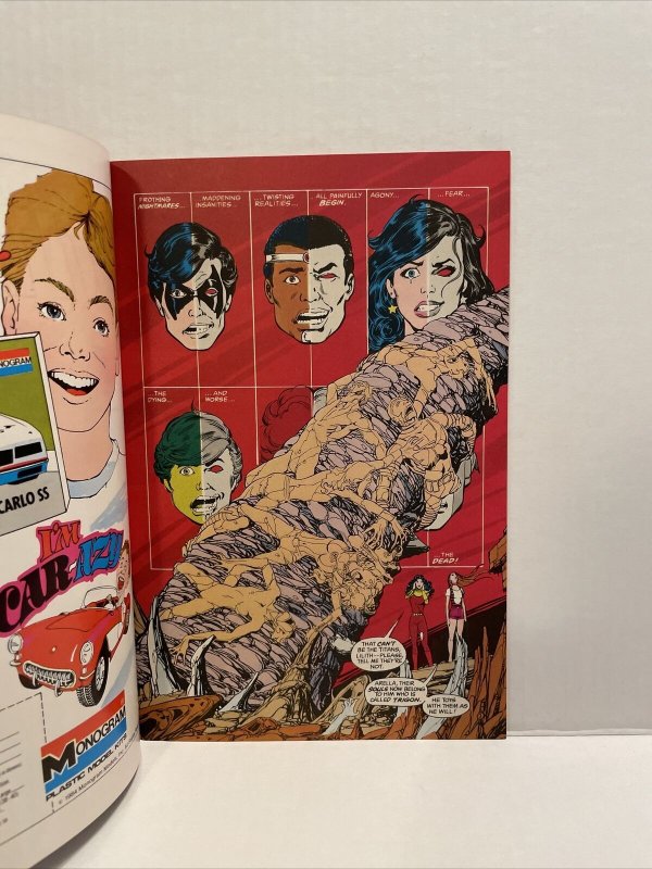 The New Teen Titans #4 1984 Series