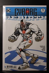 Cyborg: Rebirth Joe Benitez Cover (2016)