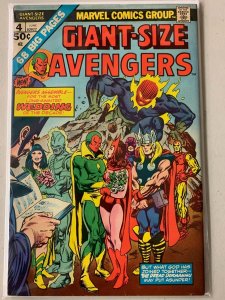 Giant Size Avengers #4 Scarlet Witch Wedding 5.0 (1975)