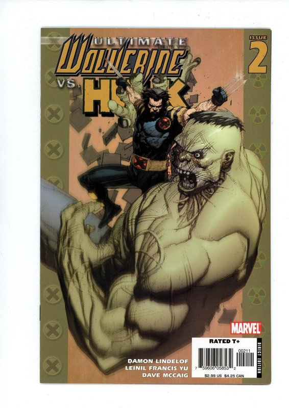 ULTIMATE WOLVERINE VS. HULK #2  (2006) MARVEL COMICS  NM 