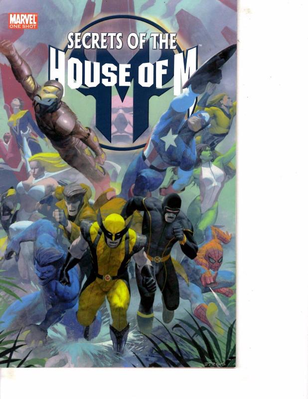 Lot Of 2 Marvel Comic Books House of M Day After #1 and Secret #1 BF3