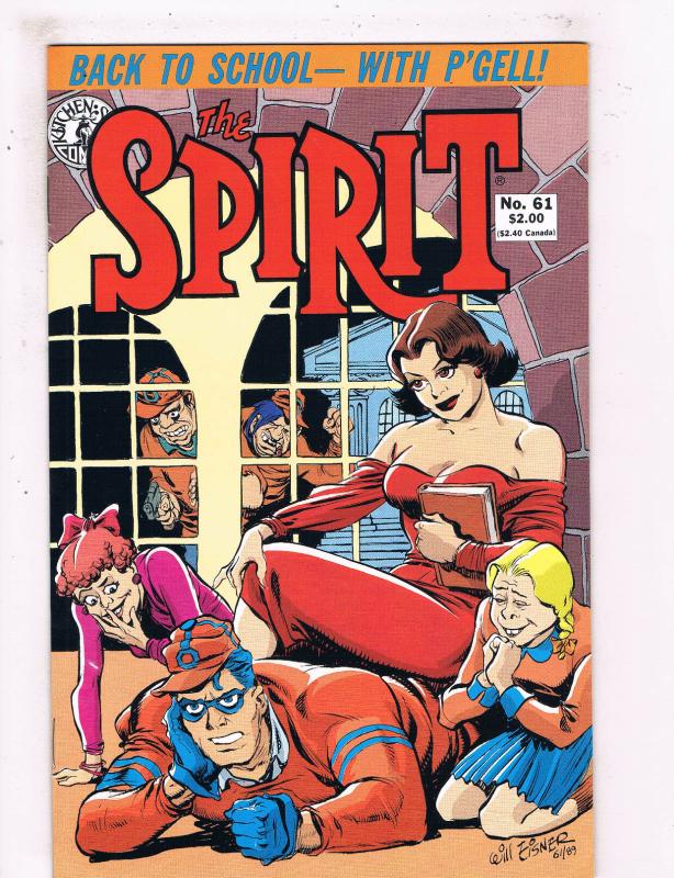 The Spirit 61 Vf Kitchen Sink Comics Comic Book Eisner 1983