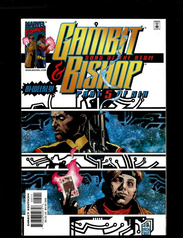 Lot of 11 Comics Gambit & Bishop 1 2 3 4 5 6 Alpha 1 & The Xternals 1 2 3 4 EK5