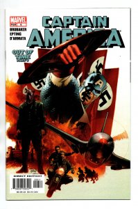 Captain America #6 - 1st Print - 1st full Winter Soldier - KEY - 2005 - NM