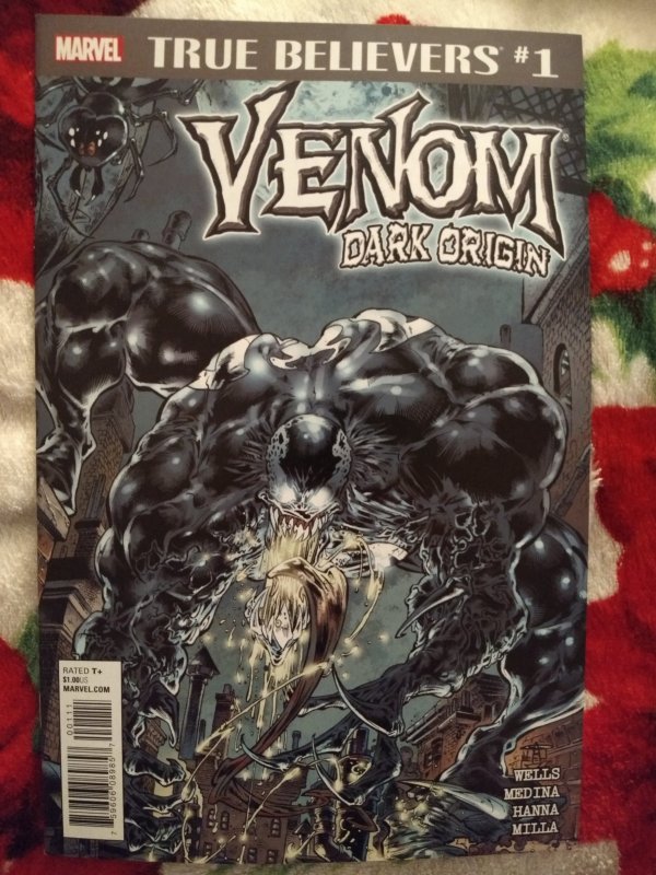 Venom Dark Origin True Believers #1 NM