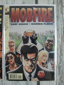 Mobfire Lot of DC Vertigo Comic 1995 Modern Age VF/NM #1 2 3 4