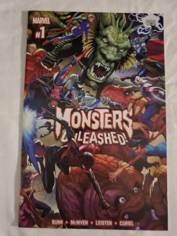 Monsters Unleashed 1 Near Mint- Cover by Steve McNiven