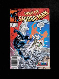 Web of Spider-Man #36  Marvel Comics 1988 FN Newsstand