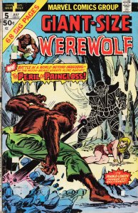 Giant-Size Werewolf #5 (1975) Werewolf by Night