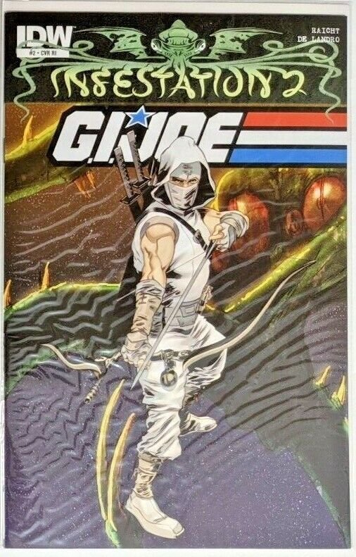 *GI Joe Infestation v2 (2012, IDW) #1-2 All 5 Covers