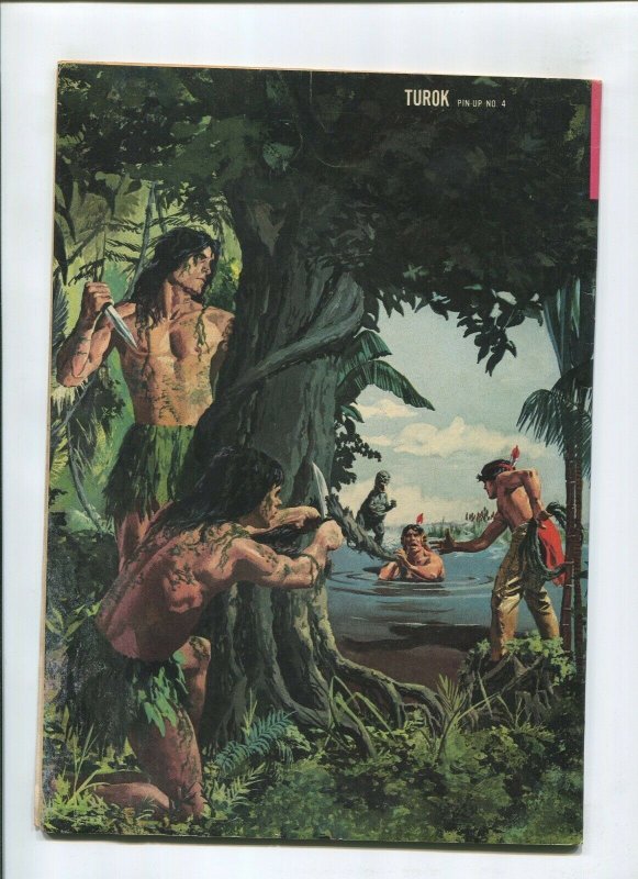 TUROK SON OF STONE #33 (5.5) *THE FISHERMAN COLLECTION* GOLD KEY 1963