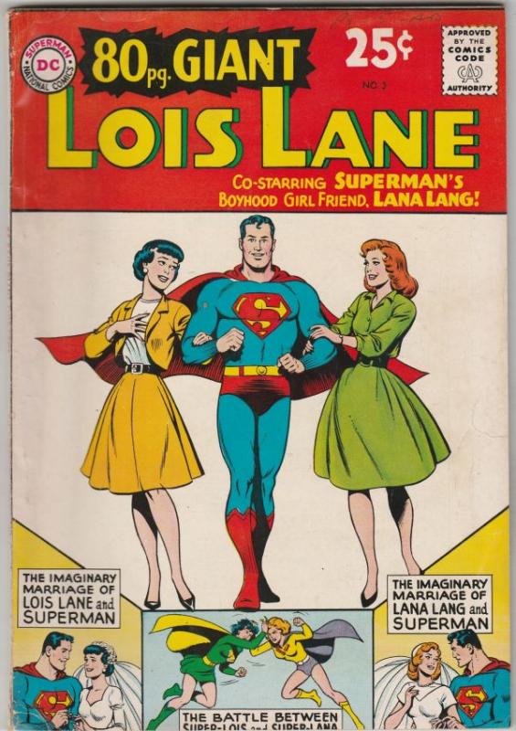 Eighty Page Giant #3 (Sep-64) FN+ Mid-High-Grade Superman, Lois Lane, Lana Lang