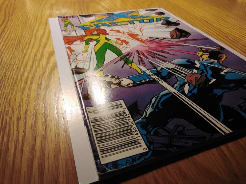 X-Factor #18 Newsstand Edition (1987)