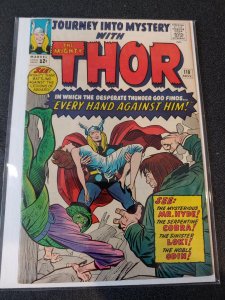 ​JOURNEY INTO MYSTERY #110 VF HIGH GRADE SILVER AGE