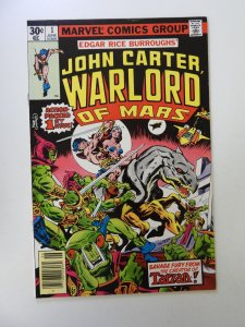 John Carter Warlord of Mars #1 (1977) VF- condition