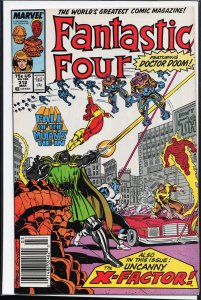 Fantastic Four #312 Newsstand Edition (1988) Fantastic Four