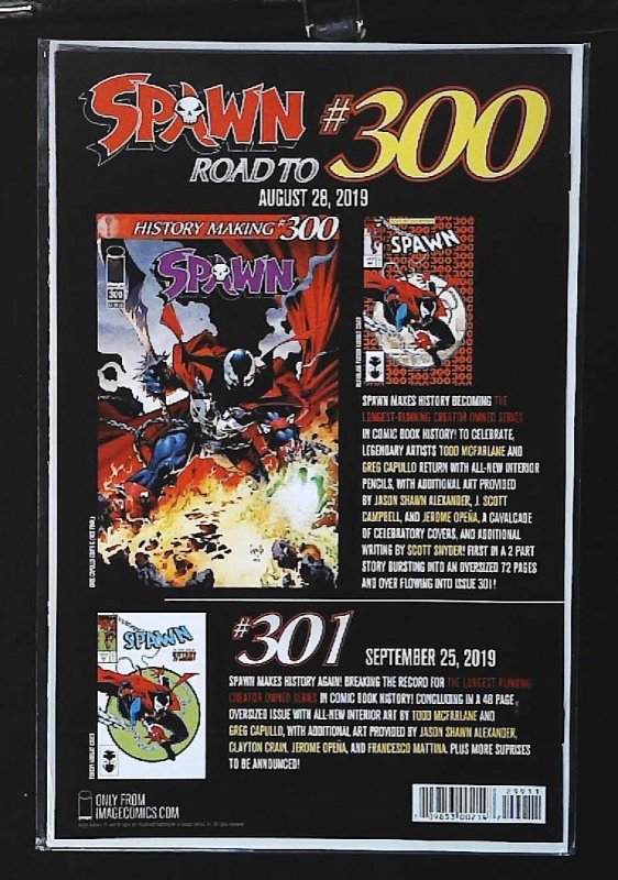 Spawn #299, Image Comics
