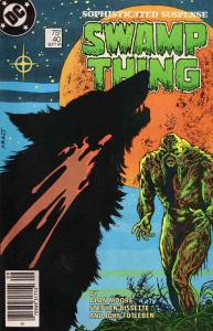 Saga of the Swamp Thing, The #40 FN ; DC | Alan Moore