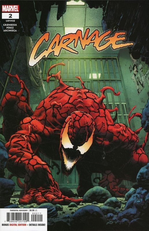 Carnage #2 Cover A Siqueira Marvel Comics 2023 EB48