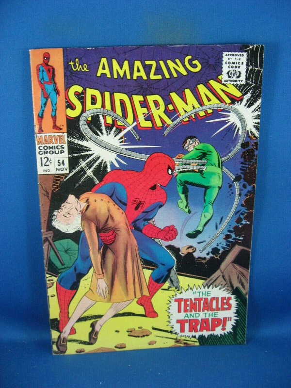 AMAZING SPIDERMAN 54 VF- DR OCTOPUS 1967