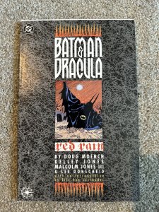 DC ELSEWORLDS BATMAN AND DRACULA RED RAIN GRAPHIC NOVEL 1ST PRINT 1992