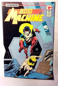 Justice Machine #15 (1988) Comico Comics 1st Print Comic Book