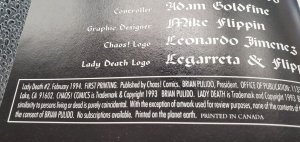 Lady Death #2 (1st Print) 1994 Decent into Hell Chaos Comics NM/MT