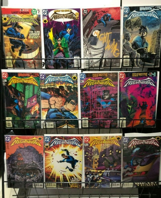 NIGHTWING (2000-2009)45-150 plus stray one shots 115 diff Dick Grayson steps out 