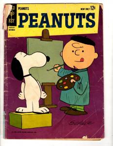 Peanuts # 3 1963 VG- Gold Key Comic Book Charley Brown Snoopy Linus J305