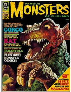 FAMOUS MONSTERS 50 VF July 1968 Barbarella, Gorgo