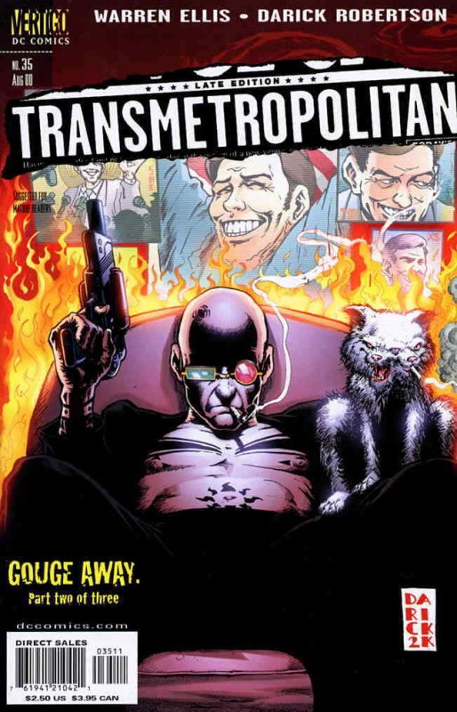 Transmetropolitan #35 VF/NM; DC/Helix | Warren Ellis - we combine shipping 