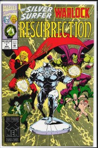 Silver Surfer/Warlock: Resurrection #1 (1993) Warlock